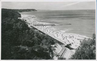 Rauschen Kr. Samland, Kreis Samland Rauschen Kr. Samland, Blick von der Venusspitze XXXIV Rauschen, Strand