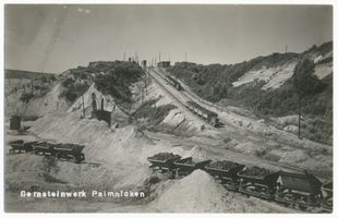 Palmnicken, Kreis Samland Palmnicken, Bernsteinwerk, Tagebau XIV Ostpreußen, Bernsteingewinnung und -verarbeitung