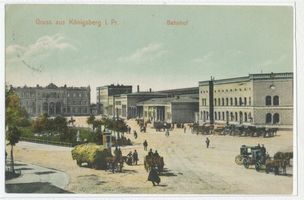 Königsberg (Pr.), Stadtkreis Königsberg Königsberg (Pr.), Ost- und Südbahnhof IV Königsberg, Bahnhöfe