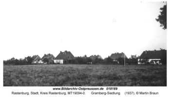 Rastenburg, Stadt, Kreis Rastenburg Gramberg-Siedlung