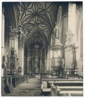Rößel, Stadt, Kreis Rößel Rößel, Katholische Kirche, Innenansicht Рёссель, католическая церковь, вид изнутри