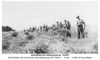 Dönhofstädt, Gut und Schloß, Kreis Rastenburg 