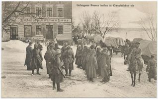 Breitenstein (Ostpr.), Ort, Kreis Tilsit-Ragnit Breitenstein fr. Kraupischken, Russische Gefangene Брайтенштайн, бывш. Краупишкен, русские пленные