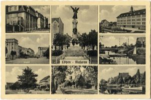 Lötzen, Stadt, Kreis Lötzen Lötzen, 8 Ansichten II 
