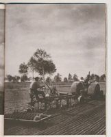  Ostpreußen, Ackerschlepper mit Pflug und Walze 