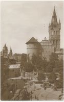 Königsberg (Pr.), Stadtkreis Königsberg Kaiser-Wilhelm-Platz Königsberg (Pr.), Kaiser-Wilhelm-Platz, Schloß von Süden Königsberg, Schloß