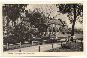 Memel, Stadt, Stadtkreis Memel Memel, Anlagen am Libauerplatz 