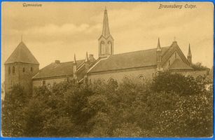 Braunsberg Kr. Braunsberg, Kreis Braunsberg Braunsberg, Gymnasium XI Braunsberg, Gymnasium (Hosianum, seit 1937 Hermann-von-Salza-Schule)
