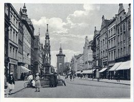 Elbing, Stadt, Stadtkreis Elbing Elbing, Alter Markt mit Brunnen III 