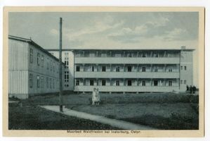 Waldfrieden Kr. Insterburg, Kurhaus und Moorbad, Kreis Insterburg Waldfrieden Kr. Insterburg, Kurhaus und Moorbad, Kurhaus II Вальдфриден, уезд Инстербург, курхаус и грязелечебница, курхаус, II