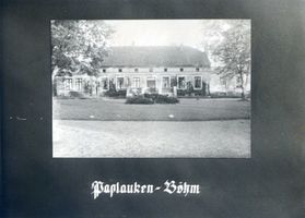 Paplauken, Kreis Heiligenbeil Paplauken, Gutshaus 