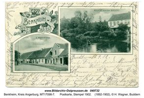 Benkheim, Kreis Angerburg 