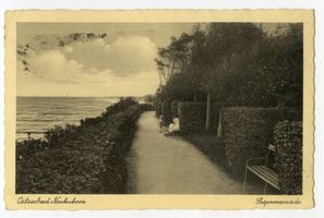 Neukuhren, Kreis Samland Neukuhren, Seepromenade 
