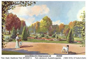 Tilsit, Stadt, Stadtkreis Tilsit  Tilsit, Park Jakobsruh