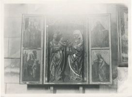 Schalmey, Kreis Braunsberg Schalmey, Katholische Pfarrkirche, Altarschrein 