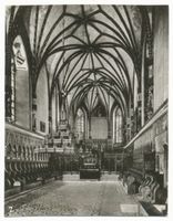Marienburg, Westpr., Kreis Marienburg Marienburg i. Westpr., Die Marienburg, Schloßkirche, Innenansicht V Marienburg, Schloß, Innenräume