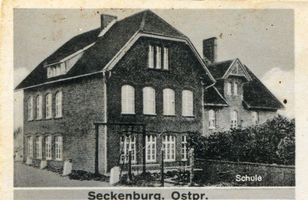 Seckenburg, Kreis Elchniederung Seckenburg, Schule III Зекенбург, школа, III