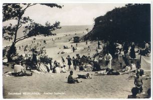 Neukuhren, Kreis Samland Neukuhren, Strand an der Pracher Schlucht V 