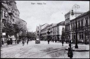 Tilsit, Stadt, Stadtkreis Tilsit Hohe Straße