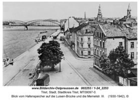 Tilsit, Stadt, Stadtkreis Tilsit Memelstraße