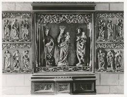 Pettelkau, Kreis Braunsberg Pettelkau, Kirche, Altar II Петтелькау, церковь, алтарь, II