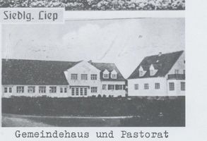 Königsberg (Pr.), Stadtkreis Königsberg Liep, Königsberg Stadtkreis, Gemeindehaus und Pastorat 