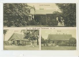 Taulensee, Kreis Osterode Taulensee, 2x Schloss, Schule 