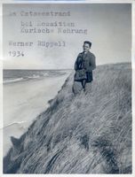 Rossitten Kr. Samland, Kreis Samland Rossitten Kr. Samland, Ostseestrand bei Rossitten, Werner Rüppell 