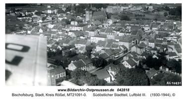 Bischofsburg, Stadt, Kreis Rößel 