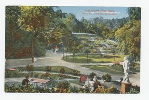 Kahlberg-Liep, Ort, Kreis Elbing Kahlberg, Partie am Kurhaus Belvedere 