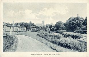 Braunsberg Kr. Braunsberg, Kreis Braunsberg Braunsberg, Ostpr., Blick auf die Stadt 