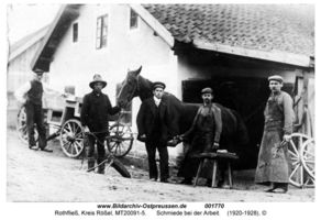 Rothfließ, Kreis Rößel  