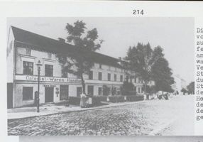 Königsberg (Pr.), Stadtkreis Königsberg Ponarther Bergstraße Königsberg, Ponarth, Die Ponarther Str. von der Berliner- zur Speichersdorfer Straße Königsberg, Stadtteil Ponarth