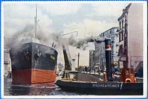 Königsberg (Pr.), Stadtkreis Königsberg Königsberg (Pr.), Krämerbrücke, geöffnet V Кёнигсберг (Пр.), Лавочный мост в разведённом состоянии, V