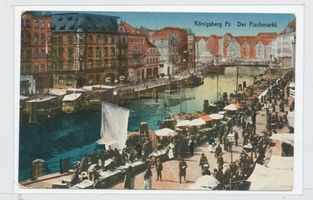 Königsberg (Pr.), Stadtkreis Königsberg Kohlmarkt Königsberg, Fisch- und Kohlmarkt V Кёнигсберг, Рыбно-угольный рынок, V