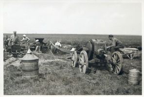 Ebenfelde Kr. Lyck, Ort, Kreis Lyck Ebenfelde Kr. Lyck, Ackerarbeiten Landwirtschaft in Ostpreußen