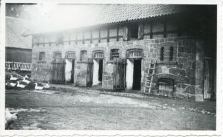 Grünfließ Kr. Neidenburg, Kreis Neidenburg Grünfließ Kr. Neidenburg, Stallgebäude 