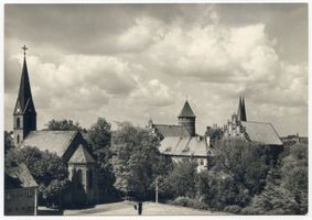 Allenstein, Stadtkreis Allenstein Allenstein, Altstadt, Evangelische Kirche, Schloß und Garnisonskirche II Allenstein, Schloß
