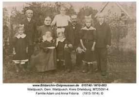 Waldpusch, Gem. Waldpusch, Kreis Ortelsburg 