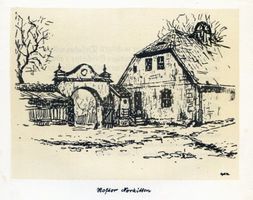 Norkitten, Kreis Insterburg Norkitten, Schloß, Toreinfahrt II 