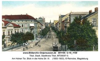 Tilsit, Stadt, Stadtkreis Tilsit Am Hohen Tor