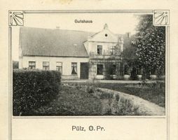 Pülz, Kreis Rastenburg Pülz, Gutshaus 