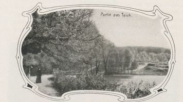 Rauschen Kr. Samland, Kreis Samland Rauschen Kr. Samland, Partie am Teich Раушен, уезд Самбия, вид у пруда