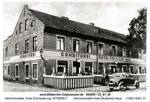 Heinrichswalde Kr. Elchniederung, Kreis Elchniederung Friedrichstraße