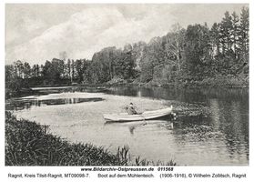 Ragnit, Kreis Tilsit-Ragnit  Ragnit, Mühlenteich