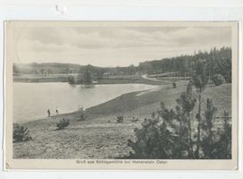 Schlagamühle Kr. Osterode, Kreis Osterode Schlagamühle Kr. Osterode, Uferpartie am See 