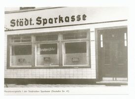 Tilsit, Stadt, Stadtkreis Tilsit Deutsche Straße 41 Tilsit, Deutsche Str., Hauptzweigstelle der Städtischen Sparkasse 
