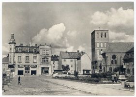Bischofsburg, Stadt, Kreis Rößel Bischofsburg, Markt und Kirche III 