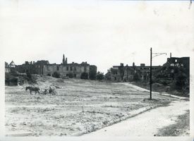 Braunsberg Kr. Braunsberg, Kreis Braunsberg Braunsberg, Am südlichen Ufer der Passarge - Kriegsschäden Ostpreußen, Zweiter Weltkrieg und das Ende