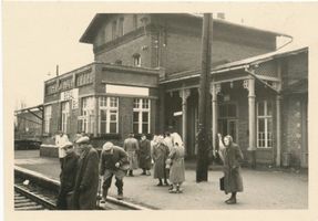 Biessellen, Kreis Osterode Biessellen, Bahnhof Бисселлен, вокзал